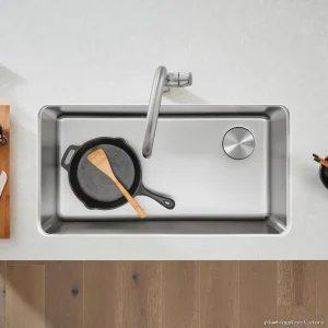 Blanco Stainless Steel Undermount Kitchen Sink Formera U Super Single