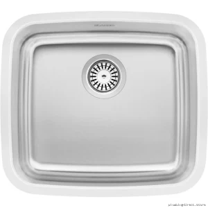 Blanco Horizon U 1 Bowl Modern Undermount Sink - 304 Stainless Steel