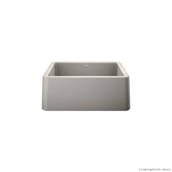Blanco Concrete Gray Silgranit Apron Front Kitchen Sink Ikon 27 - Image 2