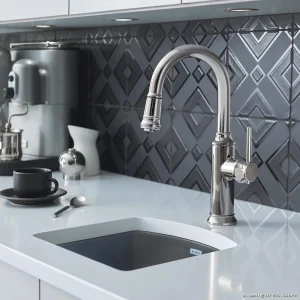 Blanco Metallic Gray Silgranit Drop-In Sink - Diamond Mini 1 Bowl Design 401663