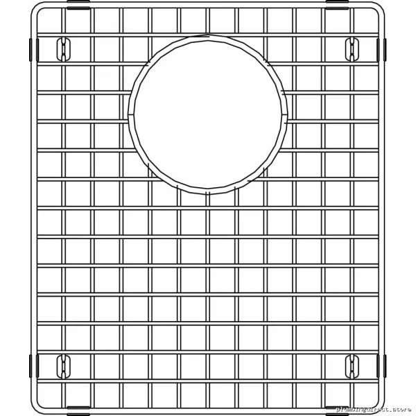 Blanco Stainless Steel Grid Precis U2 Liven 1.0 Bar Sink 516363