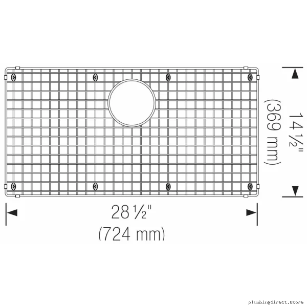 Blanco Premium Sink Grid 402125 - Stainless Steel