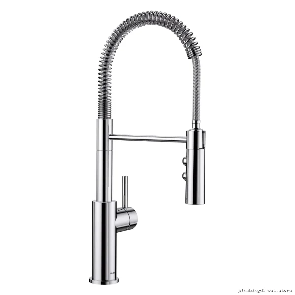 Blanco Professional Kitchen Faucet with Pull-Down Spray Chrome