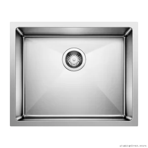 Modern Blanco Quatrus Stainless Undermount Kitchen Sink