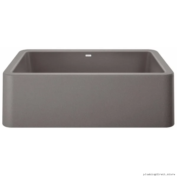Blanco Metallic Gray Silgranit Ikon 33 Apron Kitchen Sink 401874 - Image 2