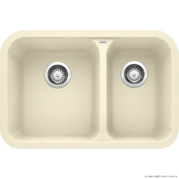 Blanco Silgranit Undermount Kitchen Sink 1.5 Bowl in Biscuit