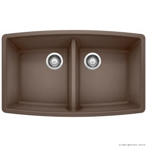 Performa U2 Bowl Durable Silgranit Undermount Sink | Blanco Cafe 400475