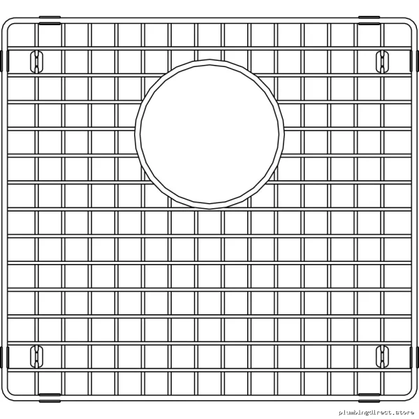 Blanco Stainless Steel Sink Grid - Durable 406482 Model for Kitchen Protection