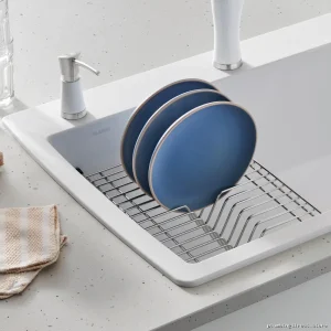 Blanco Stainless Steel Dish Rack for Diamond 1.75 Bowl Sinks - Space-Saving Design