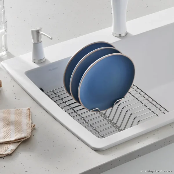 Blanco Stainless Steel Dish Rack for Diamond 1.75 Bowl Sinks - Space-Saving Design