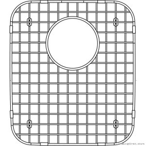 Blanco Stainless Steel Sink Organizer Grid - Durable Kitchen Storage