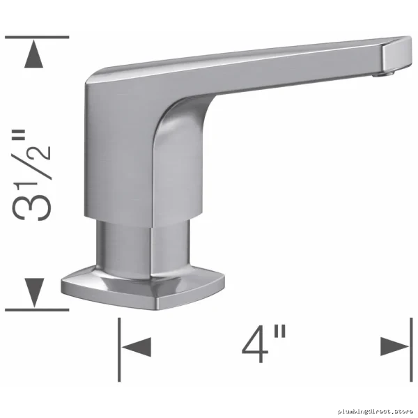 Blanco Stainless Steel Soap Dispenser by Rivana - Model 442680