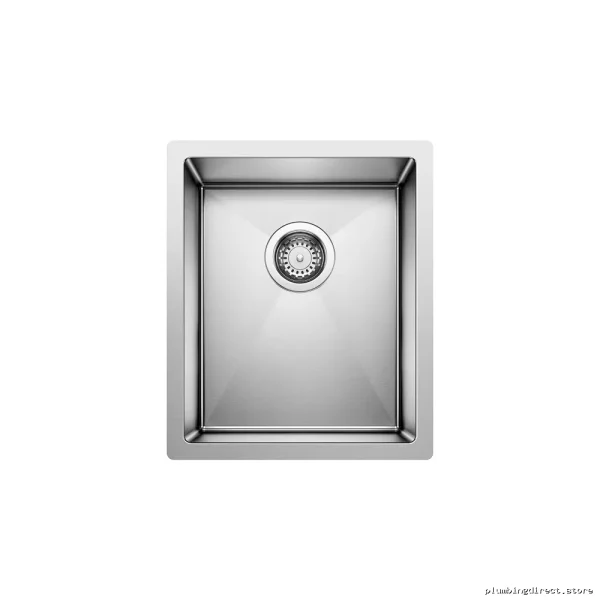 Blanco Stainless Steel 10U Undermount Bar Sink - Compact Radius Design - Image 2