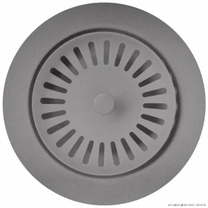 Stainless Steel Waste Flange for Garbage Disposal (Metallic Gray, Model 240335) Blanco