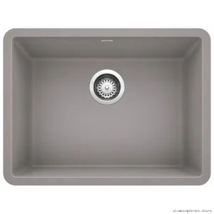 Blanco Undermount Silgranit Kitchen Sink - Durable Metallic Gray & Single Bowl