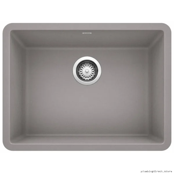 Blanco Undermount Silgranit Kitchen Sink - Durable Metallic Gray & Single Bowl