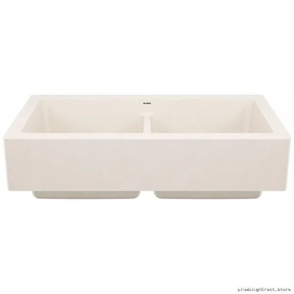 Blanco Vintera SILGRANIT Farmhouse Double-Bowl Kitchen Sink – Soft Wht