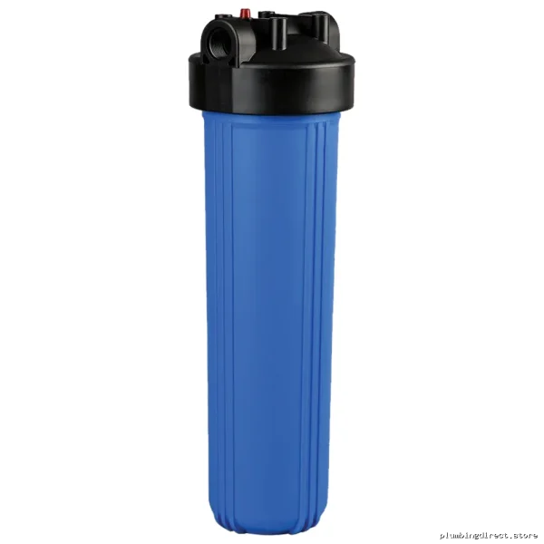 4.5x20 Blue/Black Water Filter Housing 3/4 Inch Inlet PHP R20BV - Image 2