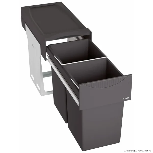 Botton II Space-Saving Under Sink Organizer - Black 526376 Blanco - Image 4