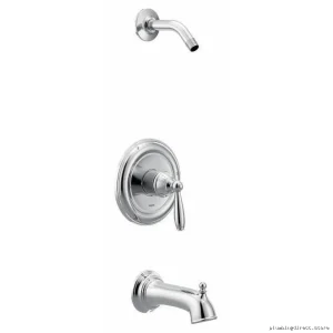 Brantford M-Core 2 Series Chrome Tub & Shower Trim Kit (No Shower Head) - Moen UT2153NH