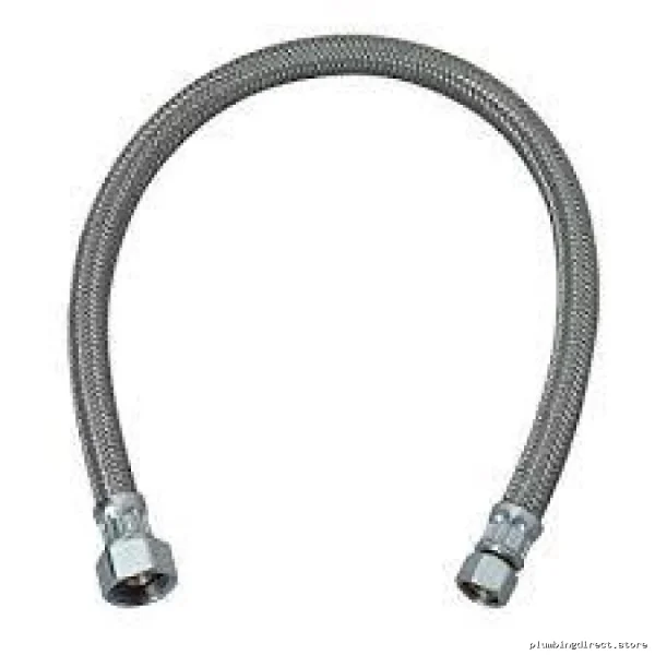 Brasscraft 20ft Flexible Faucet Connector Fits 3/8"Comp to 1/2"FIP B1-20A