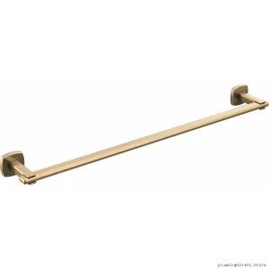 Brilliance Luxe Gold Allaria 24 Towel Bar - Premium Bathroom Towel Rod