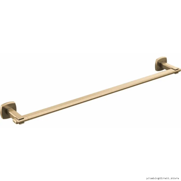 Brilliance Luxe Gold Allaria 24 Towel Bar - Premium Bathroom Towel Rod