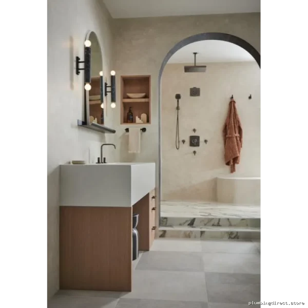 Brilliance Black Onyx Wall-Mounted Hand Shower, 4-Setting 1.75 GPM - Brizo 88867-BNX - Image 3