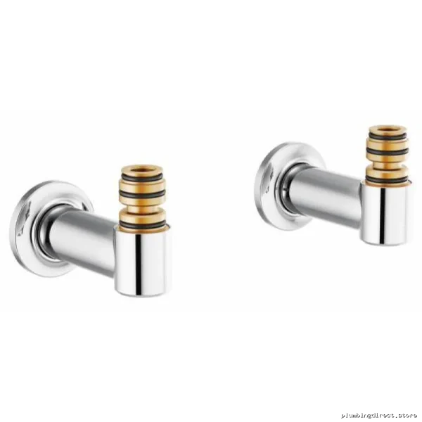 Wall Mount Tub Filler Unions in Brilliance Polished Chrome - Brizo T71764-PC