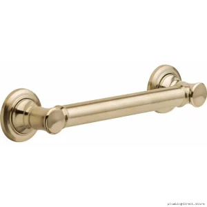 Brizo Grab Bar - 12 Traditional Bathroom Safety Luxe Gold 69210-GL