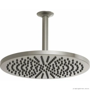 Brizo 12-Setting RainCan Shower Head | 2.5 GPM Luxe Nickel Finish - Model 81392-NK-2.5