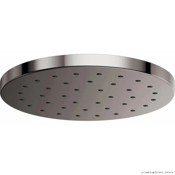 Brizo 14-Inch H2OKinetic Raincan Shower Head 2.5 GPM Black Onyx Finish
