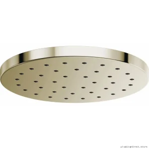 Brizo 14-Inch H2OKinetic Rainfall Showerhead - Efficient 2.5 GPM Polished Nickel