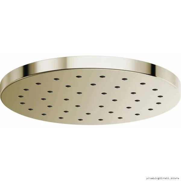 Brizo 14-Inch H2OKinetic Rainfall Showerhead - Efficient 2.5 GPM Polished Nickel