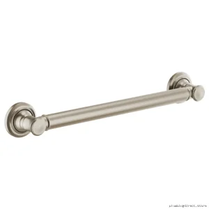 Brizo 69410-BN Brushed Nickel 18-Inch Traditional Bathroom Safety Grab Bar