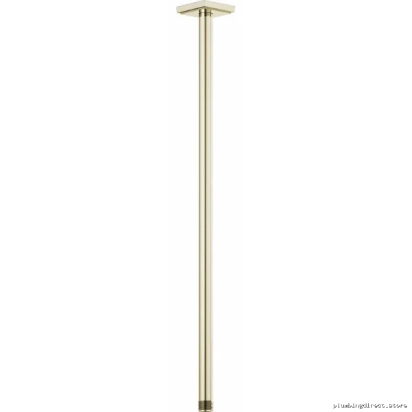 Brizo Polished Nickel Square Flange Ceiling Shower Arm 24 Inch