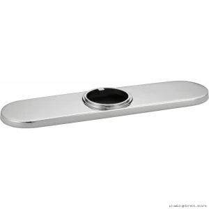 Brizo Chrome Escutcheon Plate for 3-Hole Faucets RP71451PC
