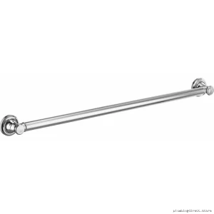 Brizo Chrome 36-Inch Traditional Grab Bar for Bathroom Safety 693610-PC