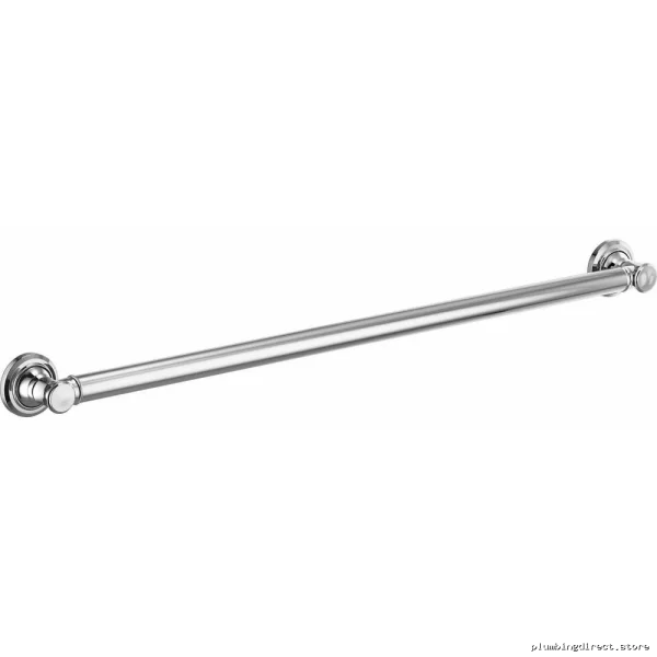 Brizo Chrome 36-Inch Traditional Grab Bar for Bathroom Safety 693610-PC