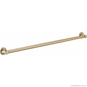 Brizo Traditional Bath Safety Grab Bar - 42" Luxe Gold