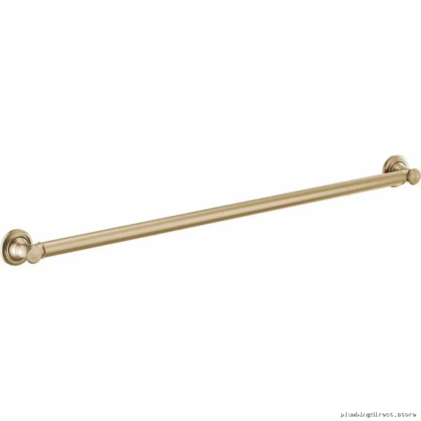 Brizo Traditional Bath Safety Grab Bar - 42" Luxe Gold