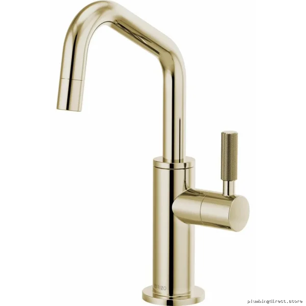Brizo Polished Nickel Beverage Faucet 61363LF Modern Bar Sink Tap