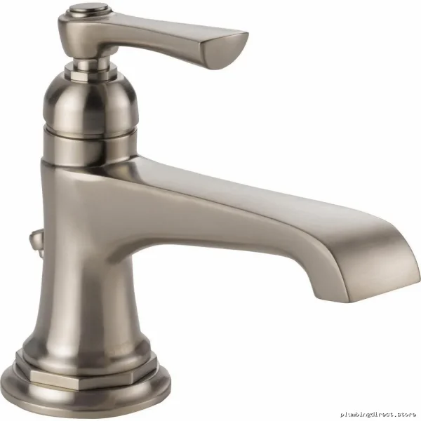 Premium Luxe Nickel Single Hole Bathroom Faucet 1.2 GPM - Brizo 65060LF-NK-ECO