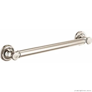Brizo 69410-PN Polished Nickel 18-Inch Traditional Bathroom Grab Bar