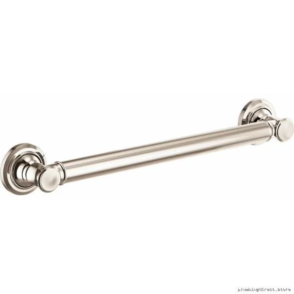 Brizo 69410-PN Polished Nickel 18-Inch Traditional Bathroom Grab Bar