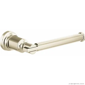 Brizo Polished Nickel Open Post Toilet Paper Holder 695076-PN