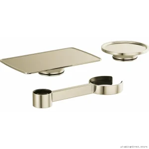 Brizo 695506-PN Polished Nickel Freestanding Tub Filler Accessory Set