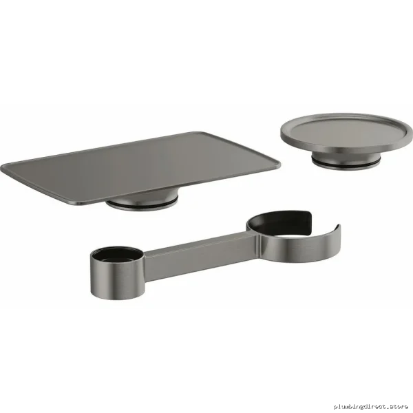 Free Standing Tub Filler Accessory Kit for Bathroom Fixtures | Luxe Steel Modern Design | Brizo 695506-SL
