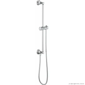 Round Traditional Slide Bar with Hose - Chrome Finish 74795-PC Brizo