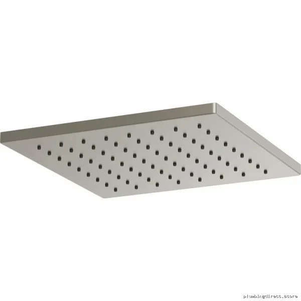 Brizo Square Rain Shower Head - High-Flow Luxe Nickel Finish 81399-NK